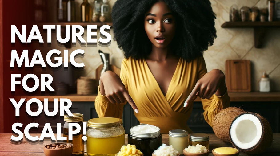 Healthy Scalp Secrets for Black Women: The Power of Coconut Oil & Shea Butter