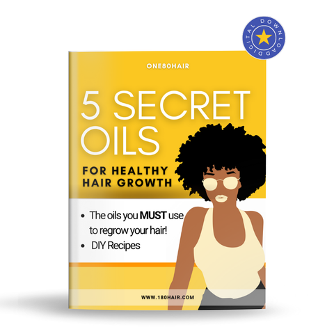 5 Secret Oils for Healthy Hair Growth - DIGITAL DOWNLOAD