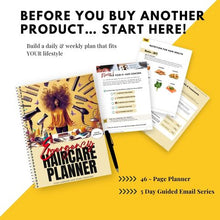 Load image into Gallery viewer, The Plan My Haircare Workshop