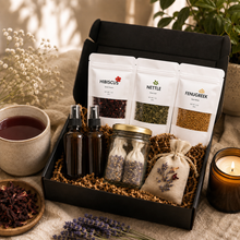Load image into Gallery viewer, Seasonal Hair &amp; Body Wellness Box - Fall Edition