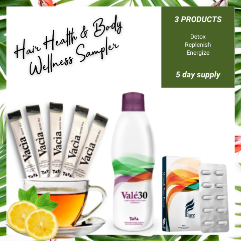 Hair Health & Body Wellness 5 Day Sampler