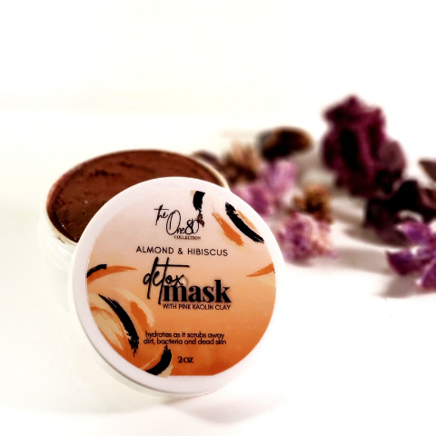 Detox Face Mask | Almond & Hibiscus